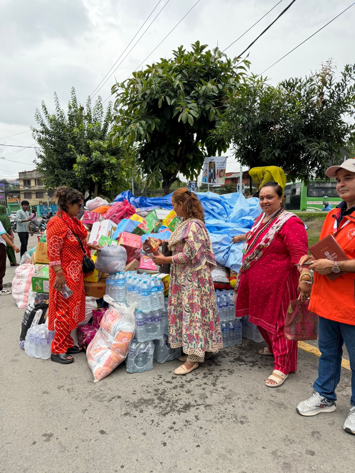Volunteer Service for Charity Collection
